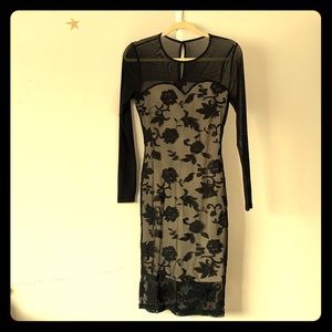 Lace sexy maxi dress